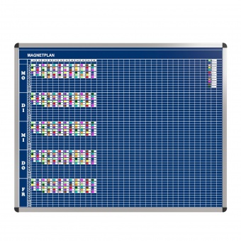 Klassen-Plantafel, 12 Stunden Mo-Fr, für 35 Klassen, 123x157 cm, Klassen-Plantafel, 12 Stunden Mo-Fr, für 35 Klassen, 123x157 cm,